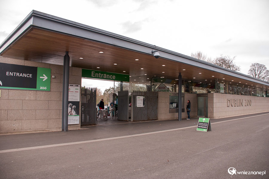 Dublin. Główne wejście do Dublin ZOO. - foto: wnieznane.pl Dublin. Główne wejście do Dublin ZOO. - foto: wnieznane.pl