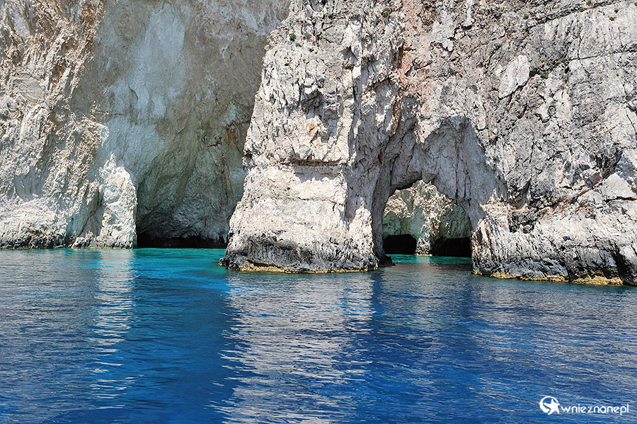 Zakynthos. Łuk skalny w okolicach Kambi. - foto: wnieznane.pl