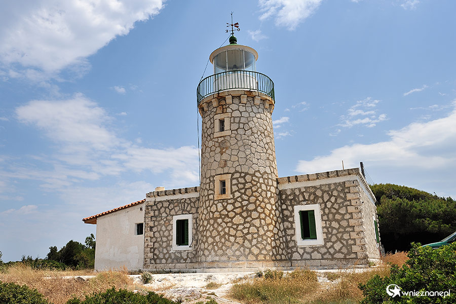 Zakynthos. Latarnia morska w Skinari. - foto: wnieznane.pl