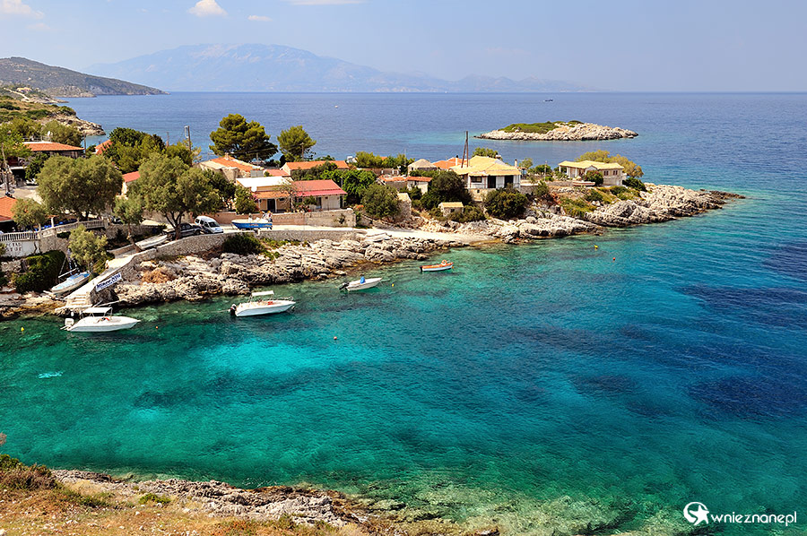 Zakynthos. Malowniczy zakątek Mikro Nisi.  - foto: wnieznane.pl