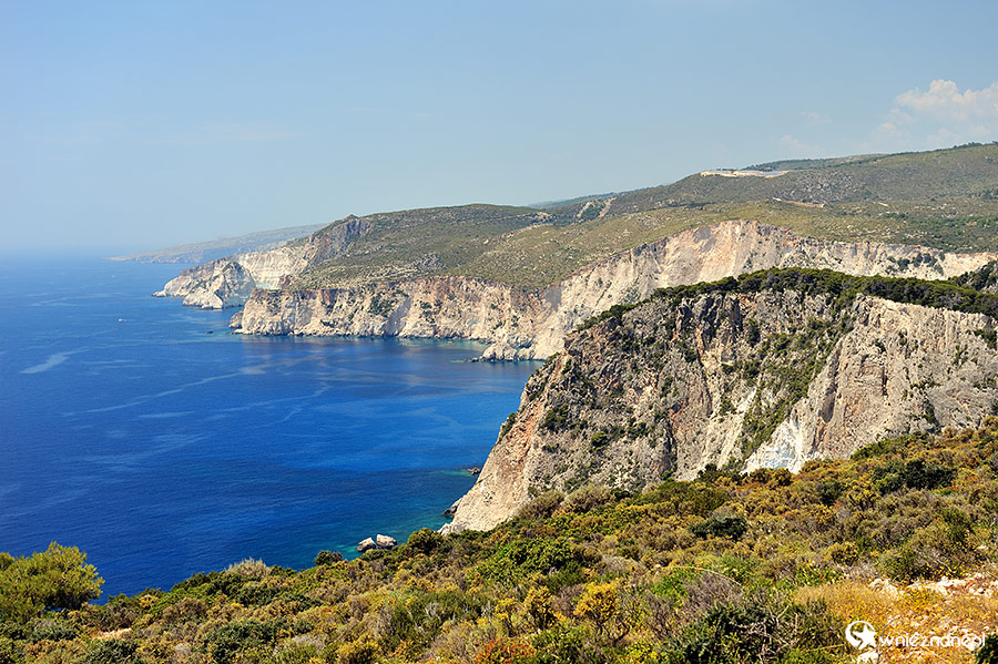 Zakynthos. Klifowe wybrzeże Keri. - foto: wnieznane.pl