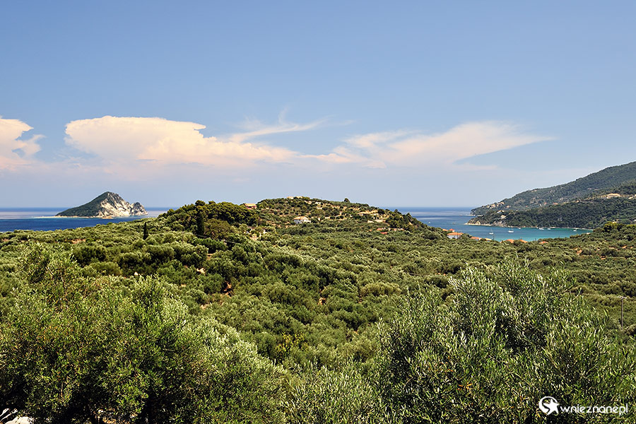 Zakynthos. Okolice Keri - widok na wyspę Marathonisi. - foto: wnieznane.pl