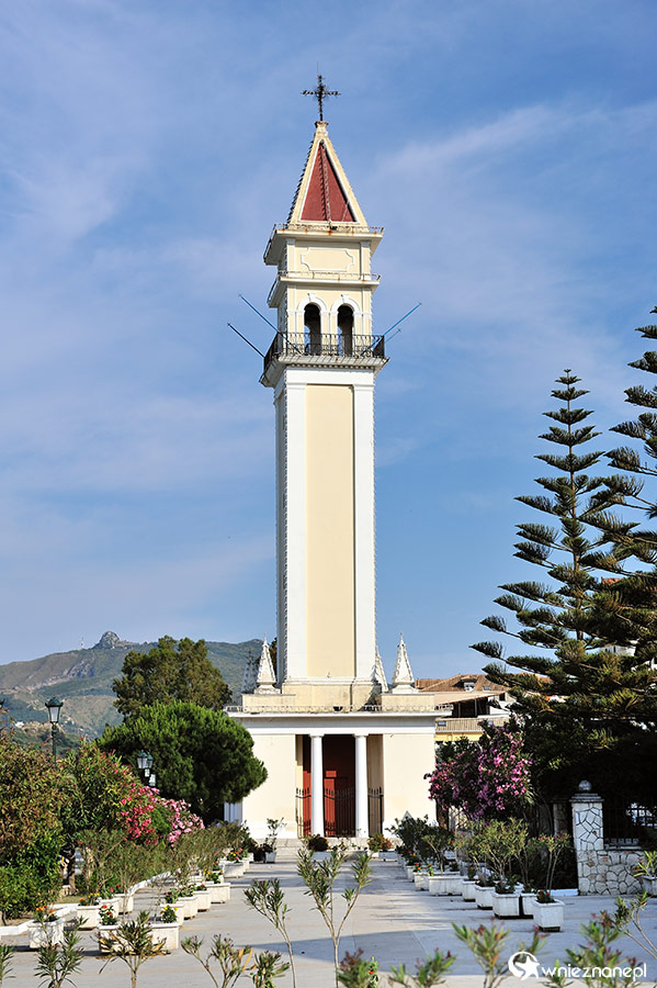 Zakynthos. Wenecka dzwonnica w stolicy wyspy, Zante. - foto: wnieznane.pl