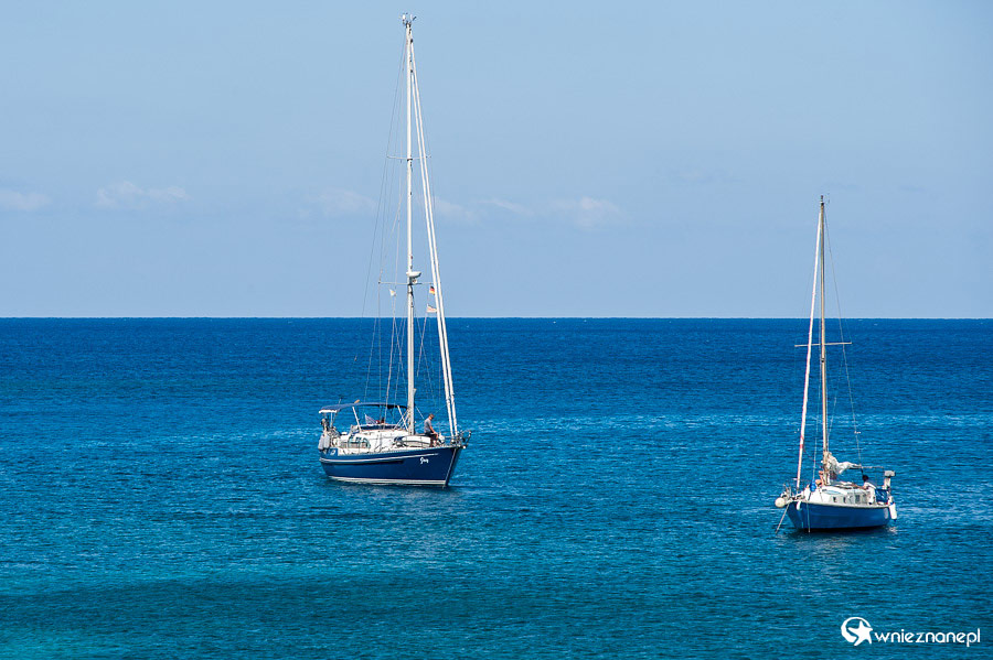 Cypr latem. Fontana Amorosa to popularne miejsce do nurkowania na Cyprze. - foto: wnieznane.pl