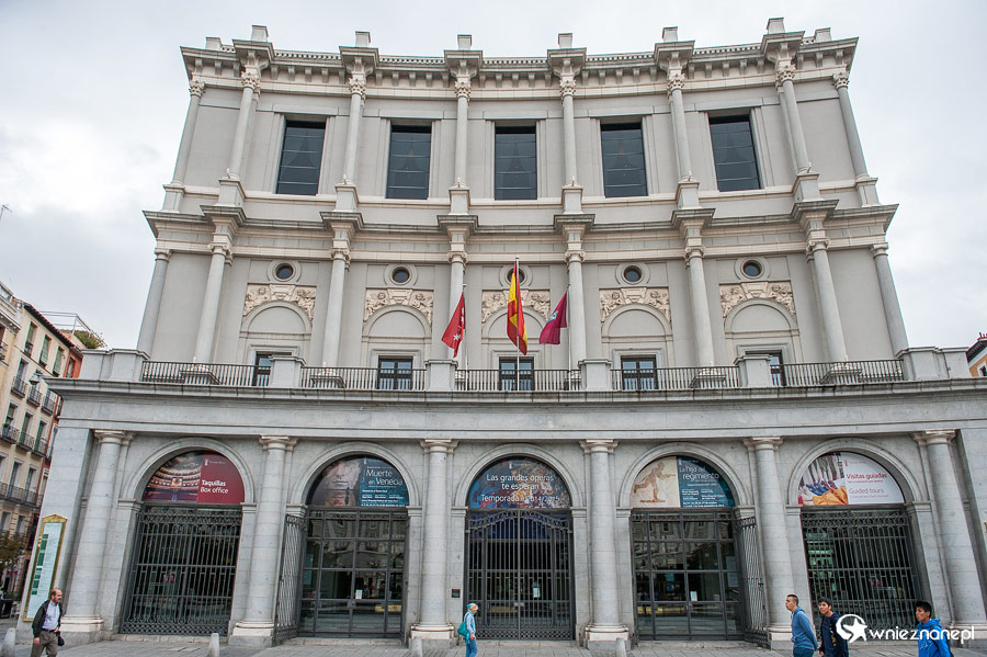 Madryt. Teatro Real, czyli madrycka opera. - foto: wnieznane.pl