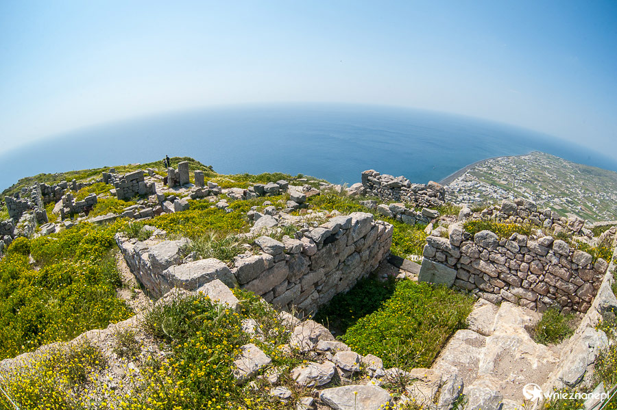 Santorini. Na terenie ruin Starożytnej Thery. - foto: wnieznane.pl