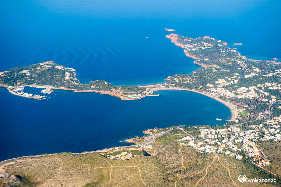 Ateny. Podchodzenie do lądowania. - foto: wnieznane.pl