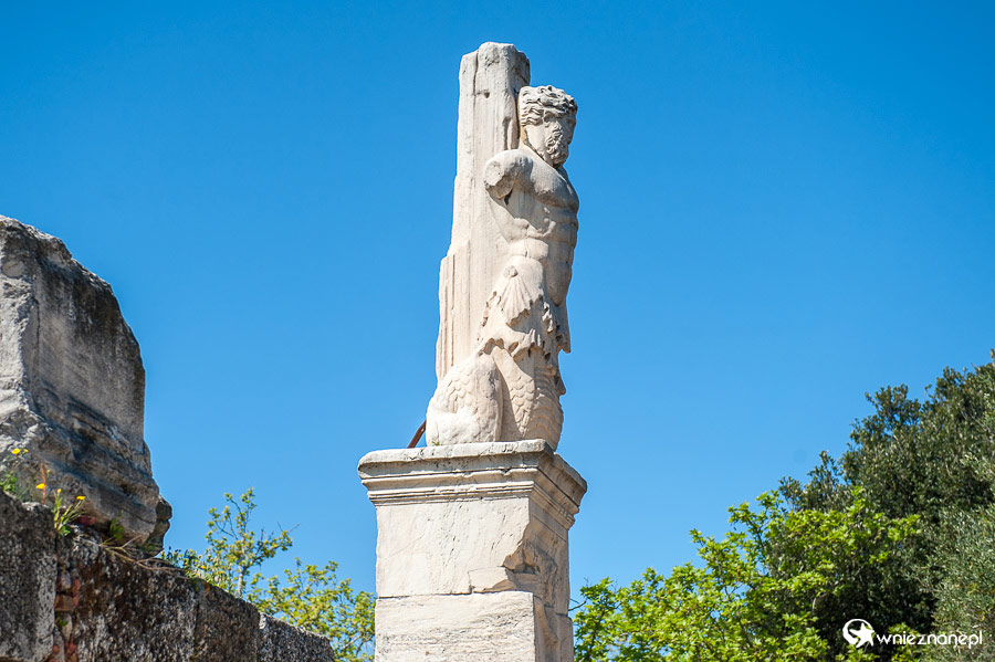 Ateny. Na terenie starożytnej Agory. - foto: wnieznane.pl