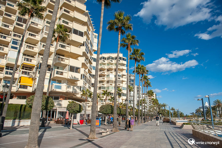 Andaluzja. Promenada w Marbelli. - foto: wnieznane.pl