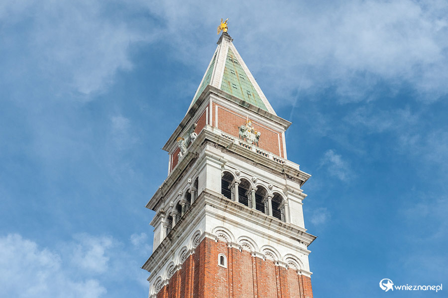 Wenecja. Campanile di San Marco to doskonały punkt widokowy. - foto: wnieznane.pl