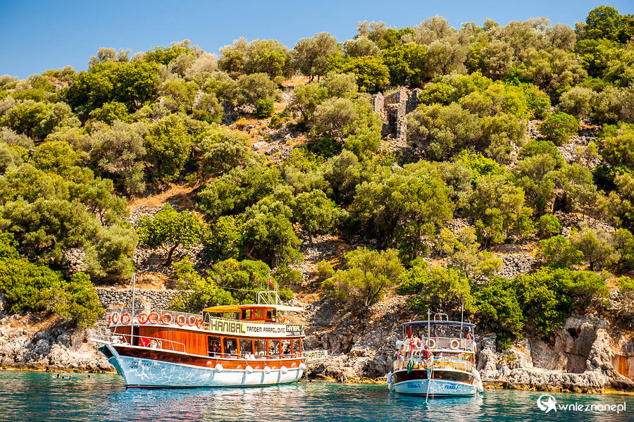 Statki przy Gemiler Island. - foto: wnieznane.pl