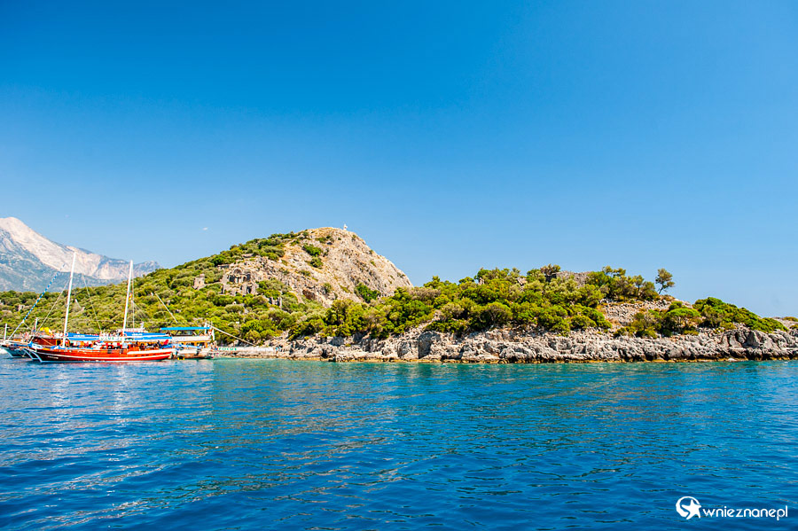 Rejs statkiem w okolicy Oludeniz. - foto: wnieznane.pl
