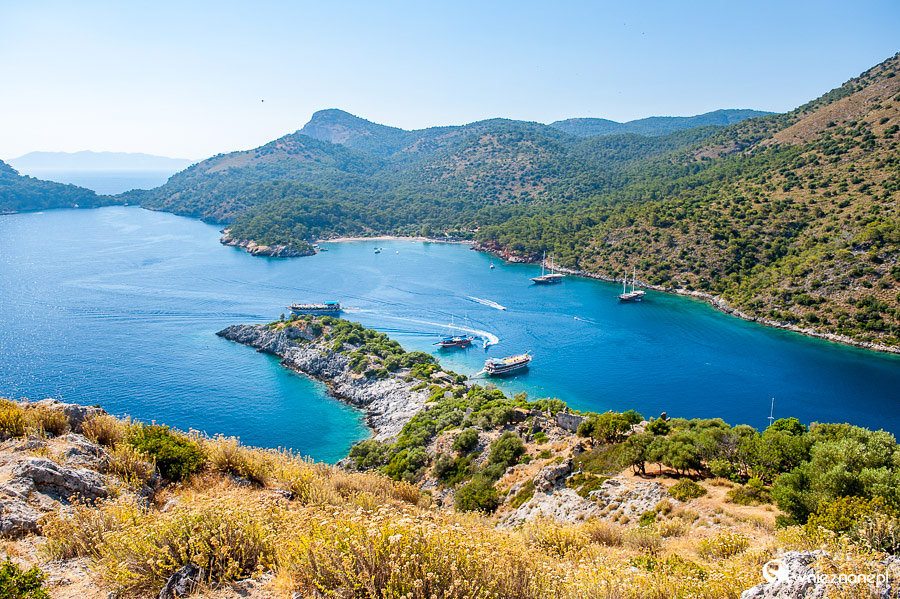 Wspaniała panorama z Gemiler Island. - foto: wnieznane.pl