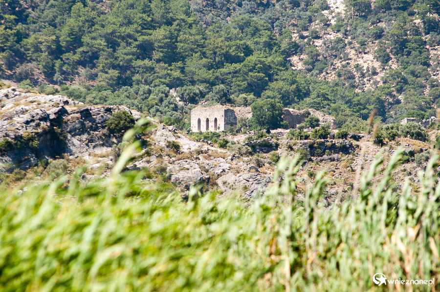 Ruiny miasta Kounos niedaleko Dalyan. - foto: wnieznane.pl