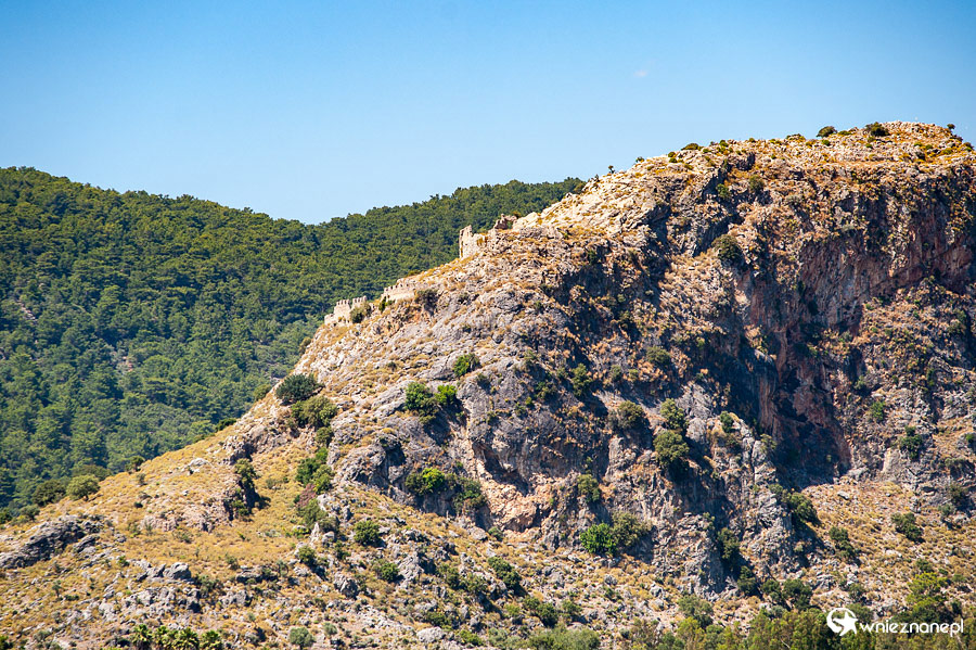 Ruiny miasta Kounos niedaleko Dalyan. - foto: wnieznane.pl