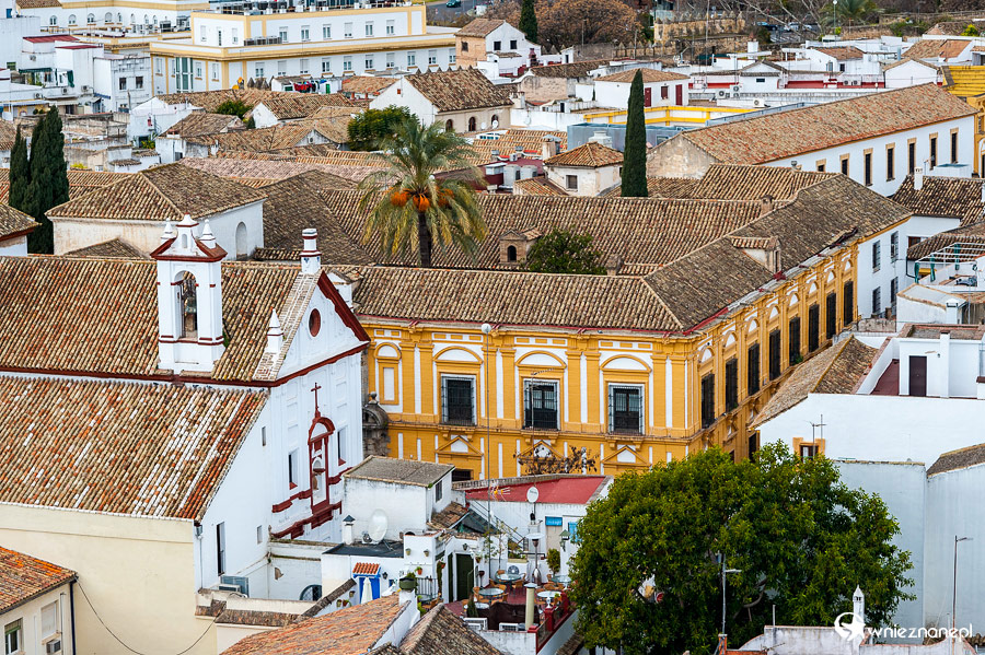 Kordoba. Panorama miasta z wieży katedralnej. - foto: wnieznane.pl Kordoba. Panorama miasta z wieży katedralnej. - foto: wnieznane.pl