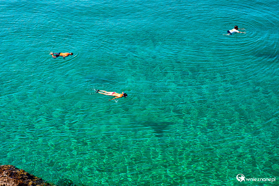 Thassos. Wybrzeże niedaleo plaży Trypiti. - foto: wnieznane.pl
