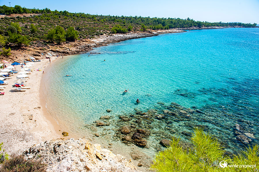 Thassos. Okolice plaży Notos to doskonałe miejsce do nurkowania. - foto: wnieznane.pl