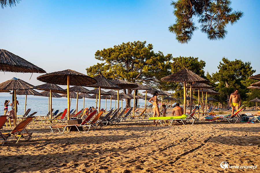 Thassos. Plaża Pachis w zachodniej części wyspy. - foto: wnieznane.pl Thassos. Plaża Pachis w zachodniej części wyspy. - foto: wnieznane.pl
