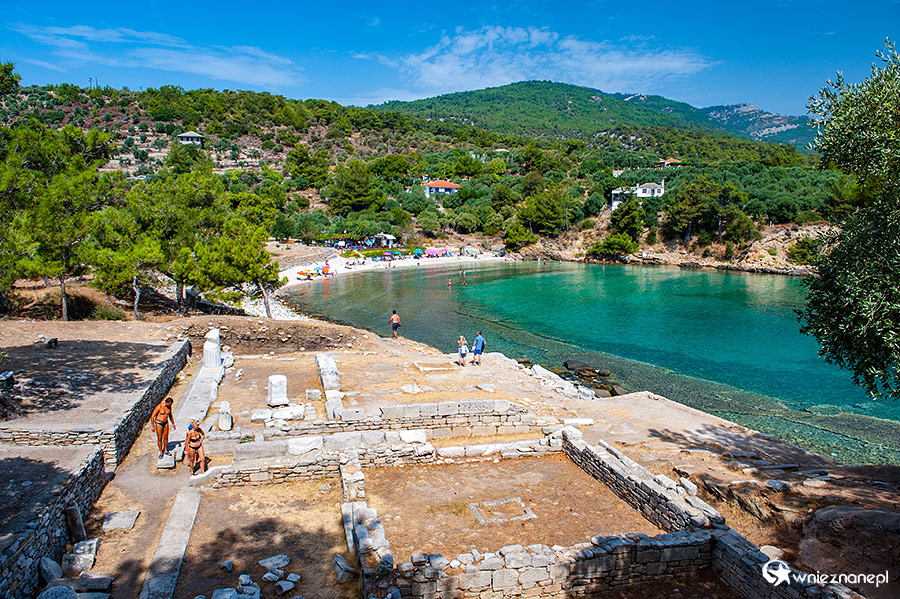 Thassos. Starożytne ruiny w Aliki. - foto: wnieznane.pl