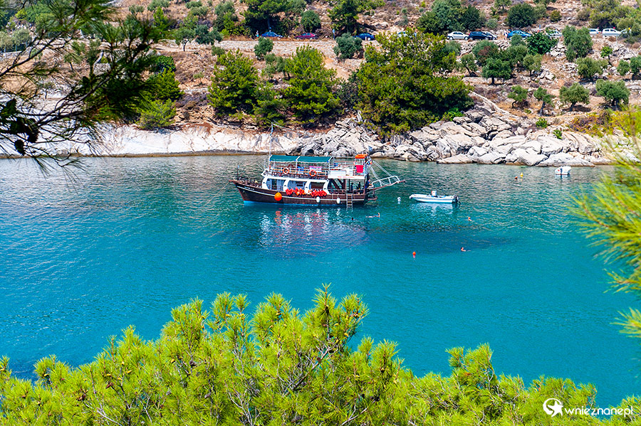 Thassos. Morze w Aliki. - foto: wnieznane.pl