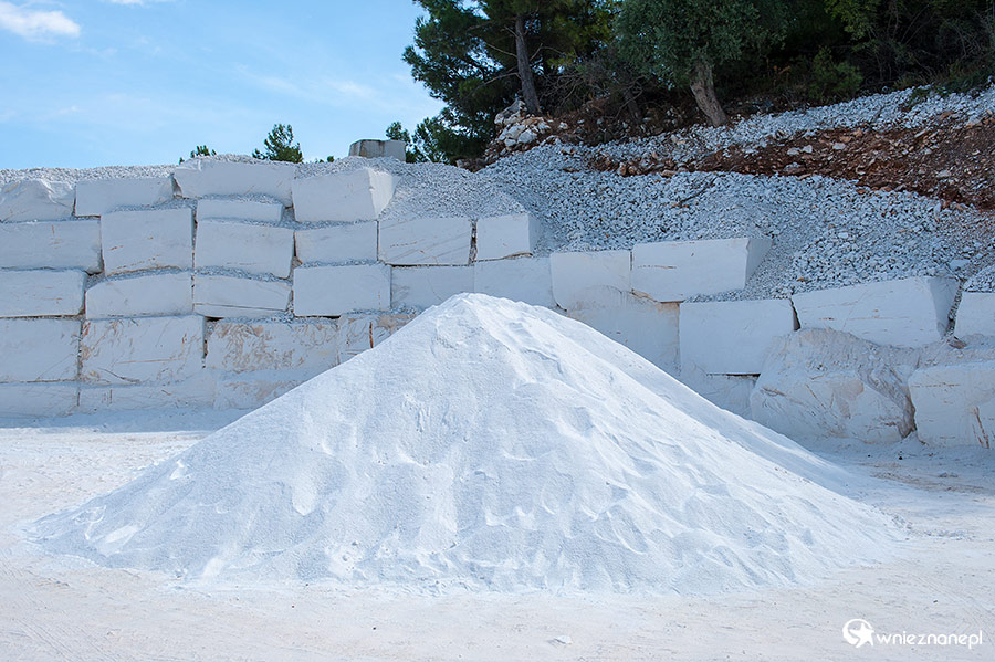 Thassos. Kopalnia marmuru niedaleko Porto Vathi. - foto: wnieznane.pl
