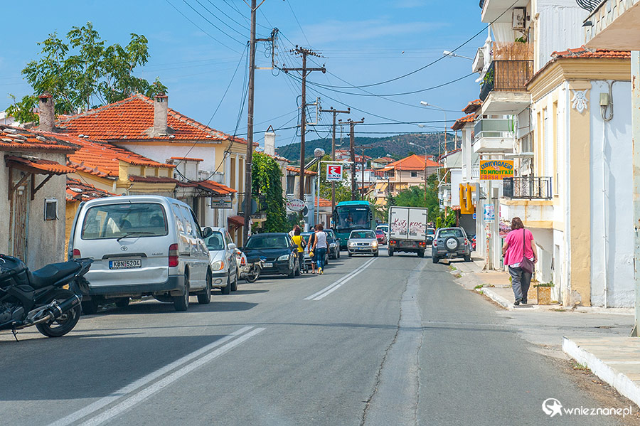 Thassos. Wieś Limenaria. - foto: wnieznane.pl