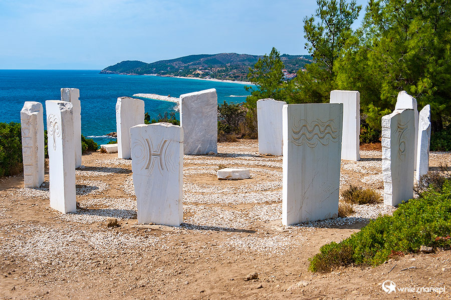 Thassos. Niedaleko wsi Limenaria. - foto: wnieznane.pl