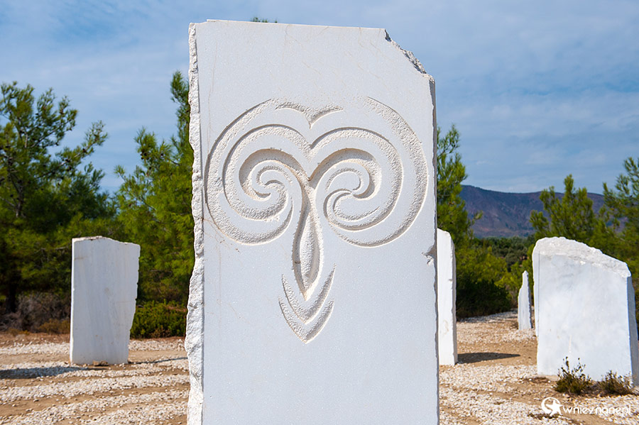 Thassos. Niedaleko wsi Limenaria. - foto: wnieznane.pl Thassos. Niedaleko wsi Limenaria. - foto: wnieznane.pl