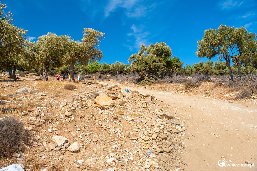 Thassos. Droga do Gioli. - foto: wnieznane.pl