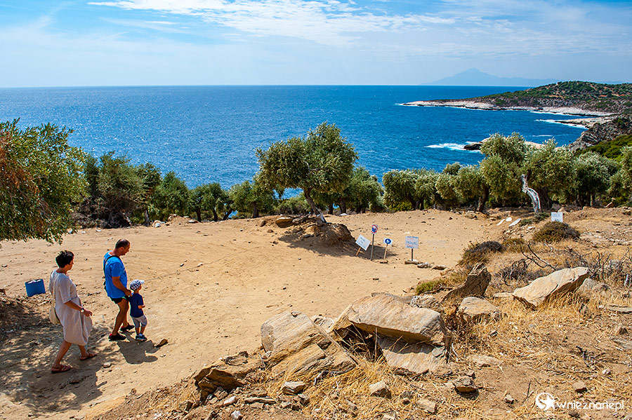 Thassos. Droga do Gioli. - foto: wnieznane.pl