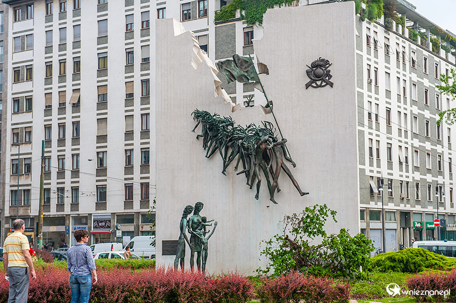 Mediolan. Gdzieś w mieście. - foto: wnieznane.pl