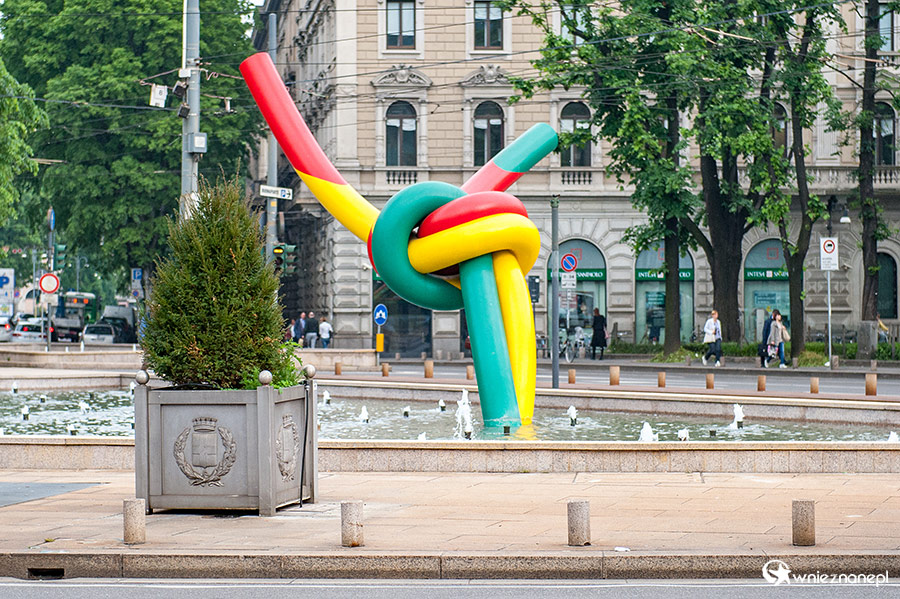 Mediolan. Gdzieś w mieście. - foto: wnieznane.pl