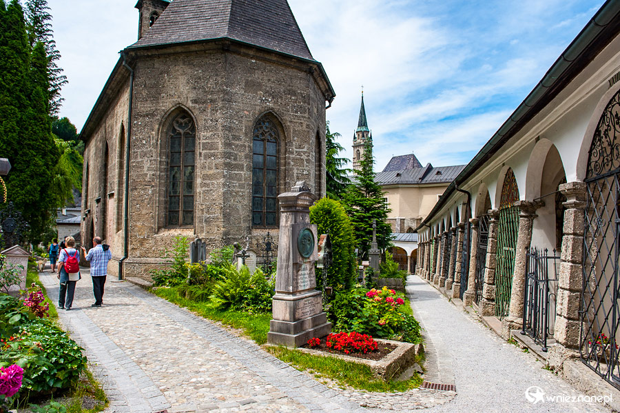 Salzburg. Na terenie Opactwa św. Piotra. - foto: wnieznane.pl