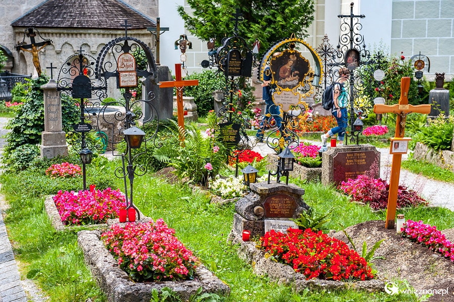 Salzburg. Na terenie Opactwa św. Piotra. - foto: wnieznane.pl