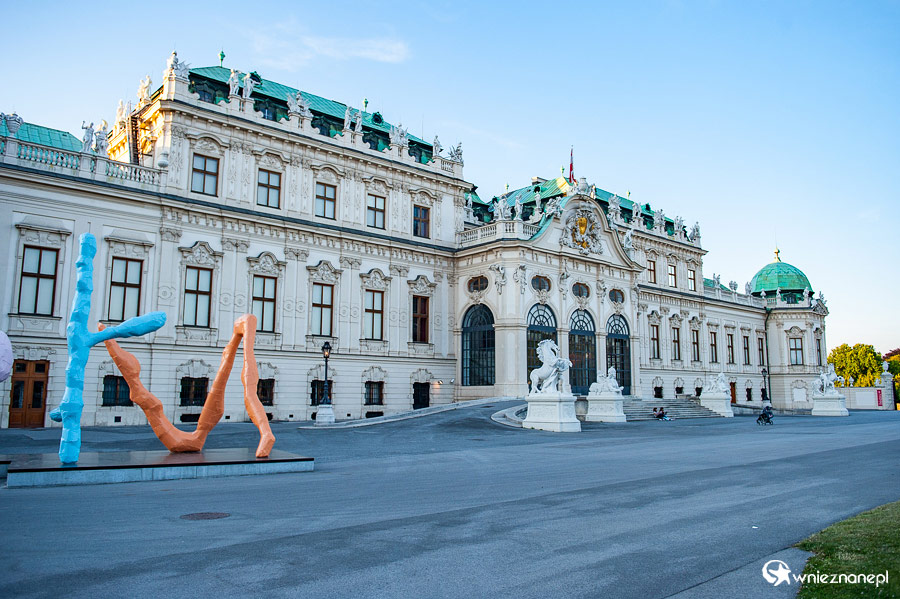Wiedeń. Pałac Belweder. - foto: wnieznane.pl
