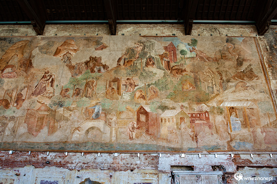 Piza. Freski na terenie cmentarza Camposanto. - foto: wnieznane.pl Piza. Freski na terenie cmentarza Camposanto. - foto: wnieznane.pl