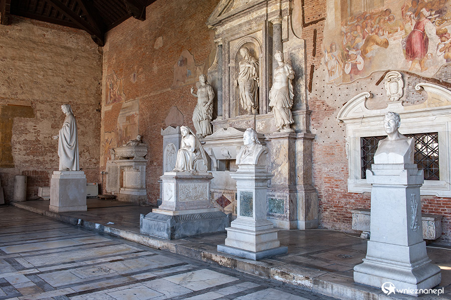 Piza. Na terenie cmentarza Camposanto. - foto: wnieznane.pl