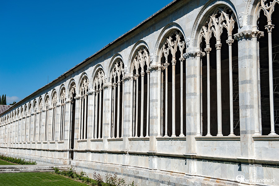 Piza. Na terenie cmentarza Camposanto. - foto: wnieznane.pl