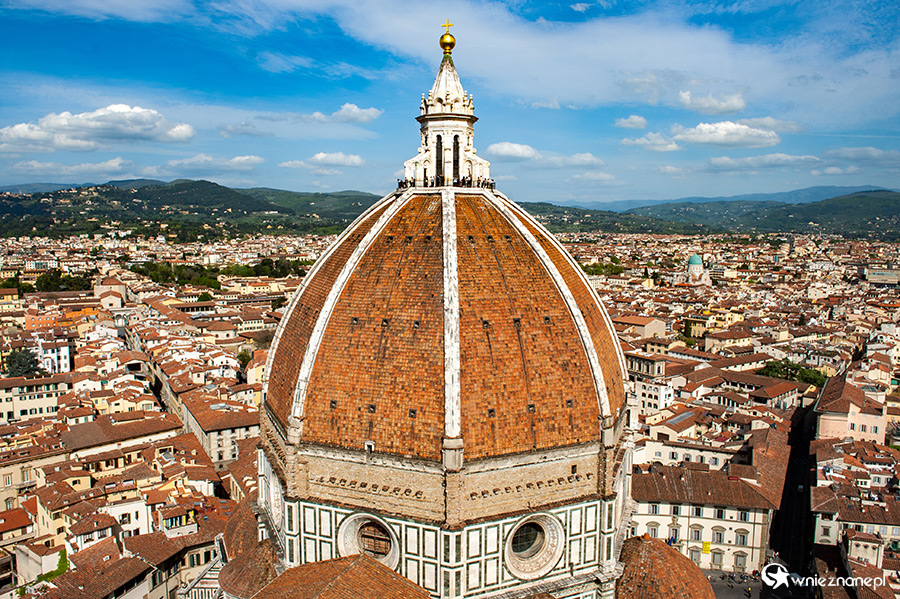 Florencja. Kopuła Katedry Santa Maria del Fiore. - foto: wnieznane.pl