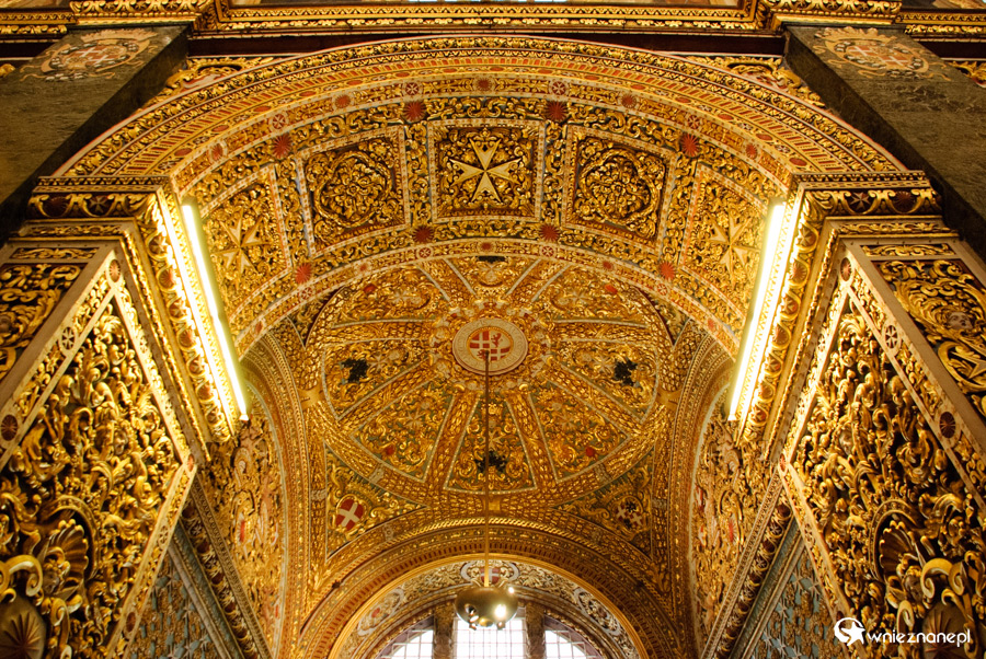 Malta. Valletta. Katedra św. Jana. - foto: wnieznane.pl