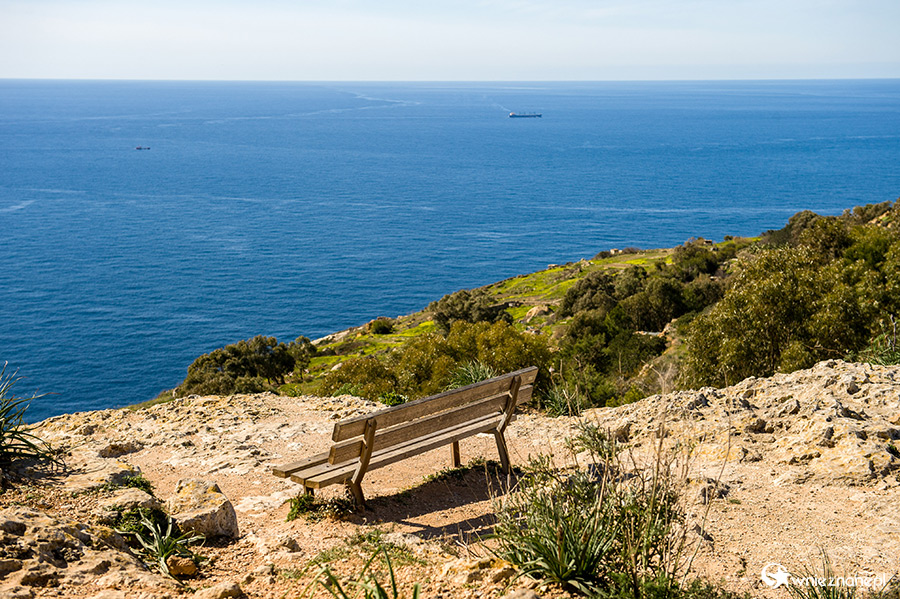 Malta. Spacer po klifach Dingli. - foto: wnieznane.pl