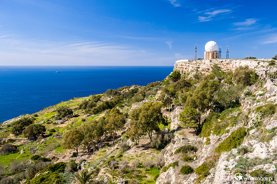 Malta. Spacer po klifach Dingli. - foto: wnieznane.pl