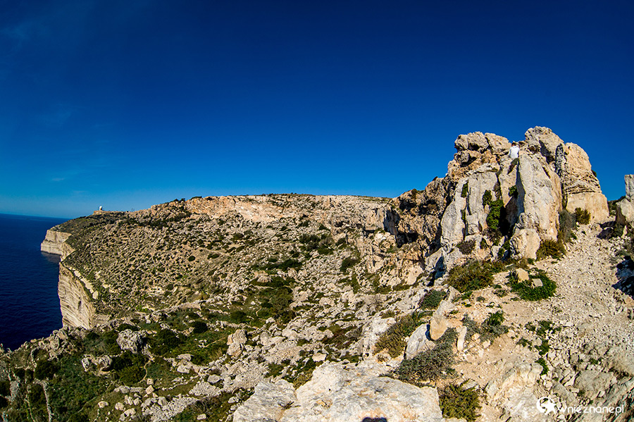 Malta. Spacer po klifach Dingli. - foto: wnieznane.pl