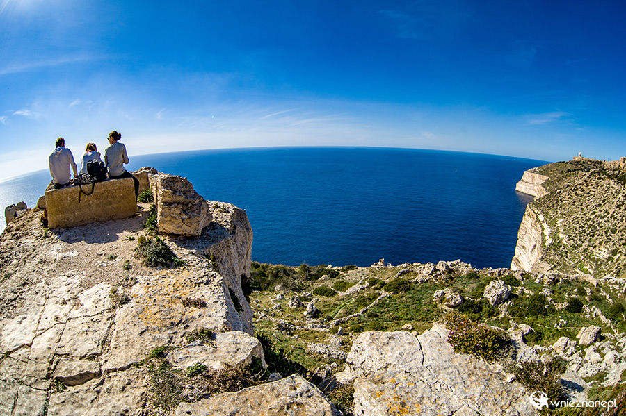 Malta. Na klifach Dingli. - foto: wnieznane.pl
