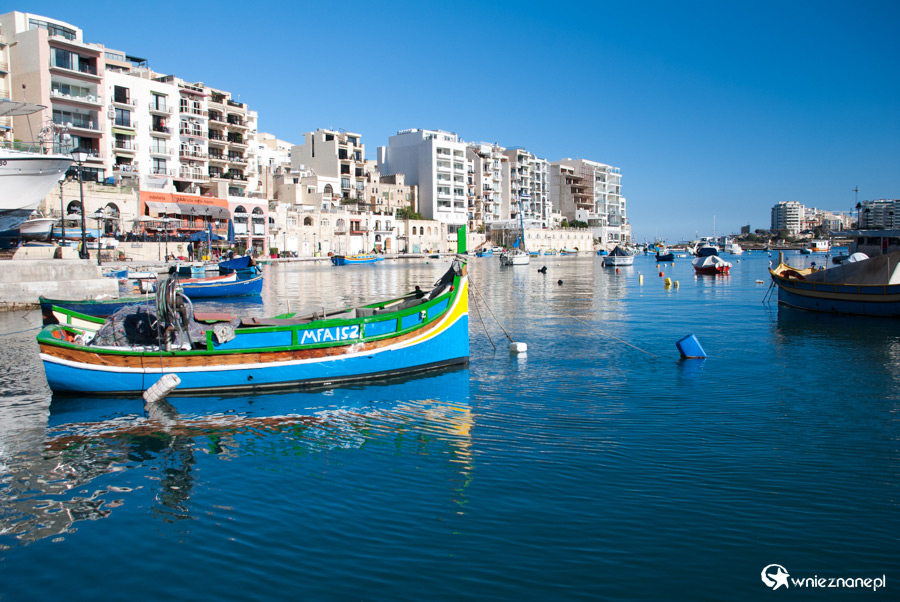 Malta. St Julian's. - foto: wnieznane.pl