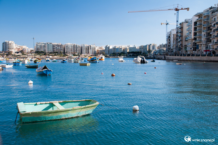 Malta. St Julian's. - foto: wnieznane.pl