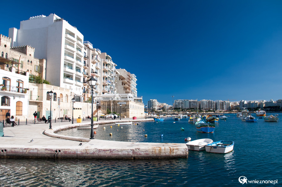 Malta. St Julian's. - foto: wnieznane.pl