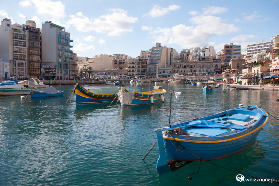 Malta. St Julian's. - foto: wnieznane.pl