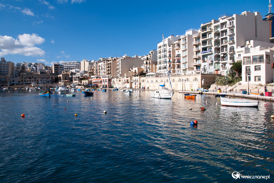 Malta. St Julian's. - foto: wnieznane.pl